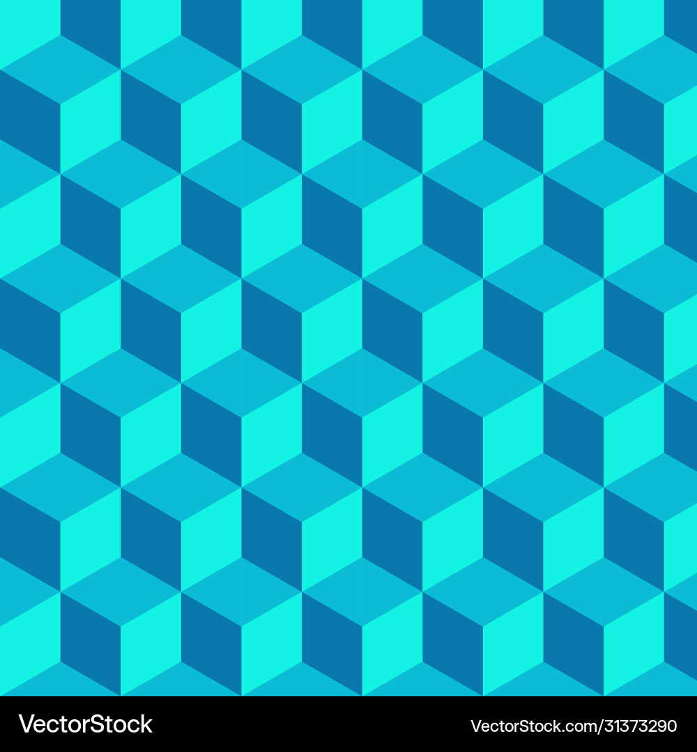 Geometric background cube shapes Geometric background cube shapes vector image