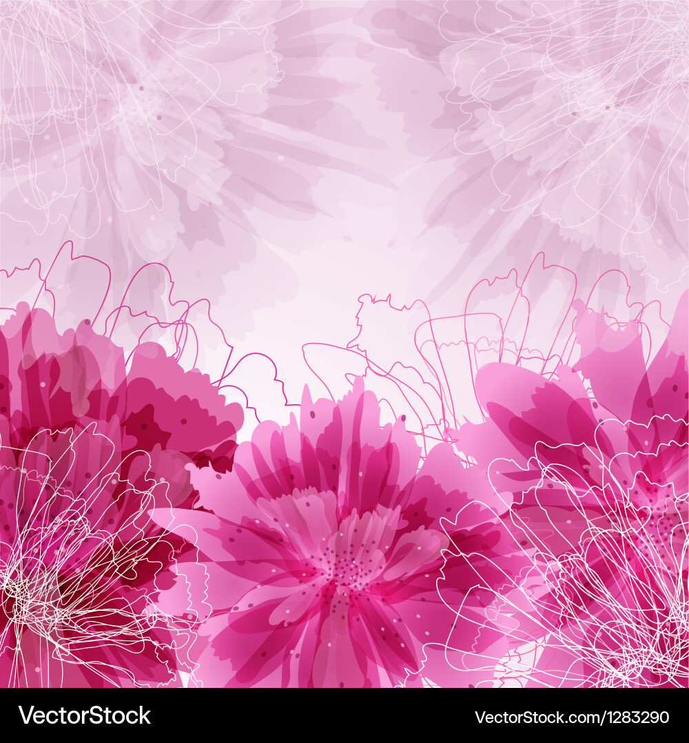 Peony flower Royalty Free Vector Image - VectorStock