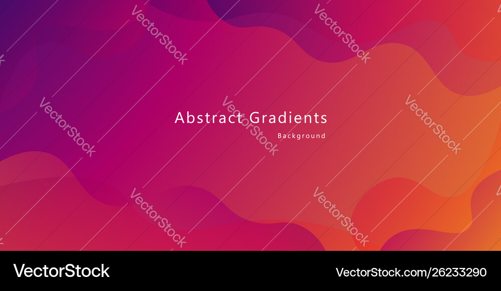 Stylish abstract gradient backgrounddynamic fluid Vector Image