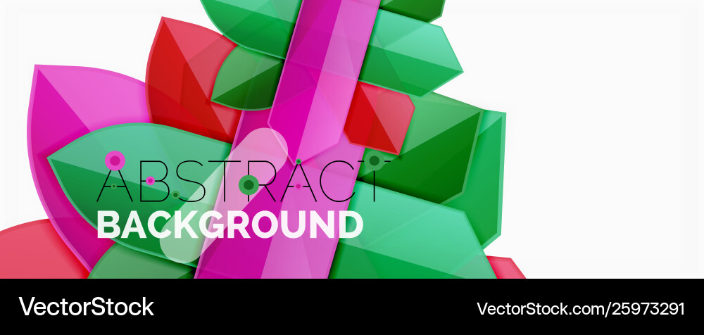Abstract color lines dynamic background modern Vector Image
