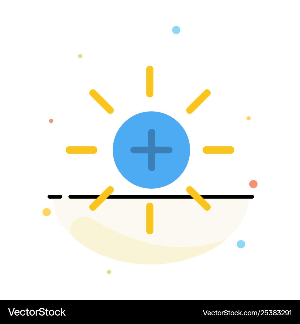 Brightness interface ui user abstract flat color Brightness interface ui user abstract flat color vector image