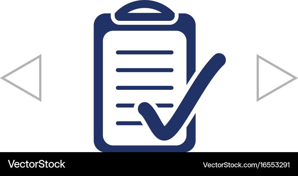 Check list icon Vector Image