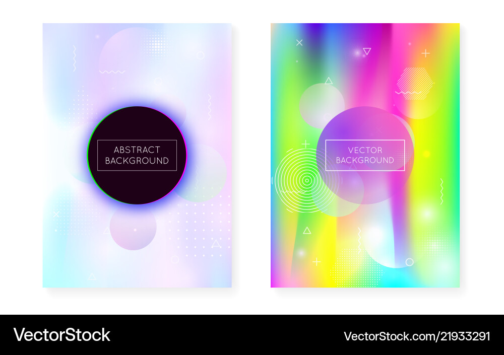 Dynamic shape background with liquid fluid Vector Image