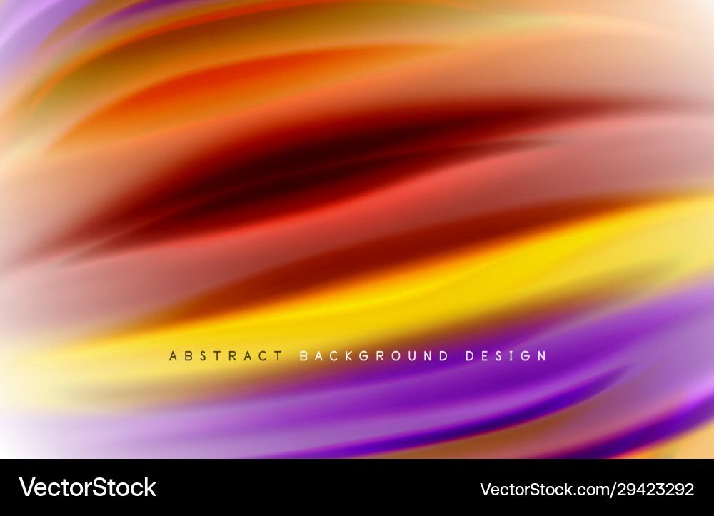 Abstract background - fluid color gradient waves Abstract background - fluid color gradient waves Vector Image