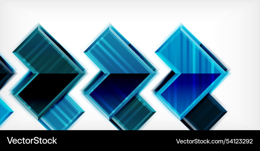 Arrow geometric abstract background Royalty Free Vector