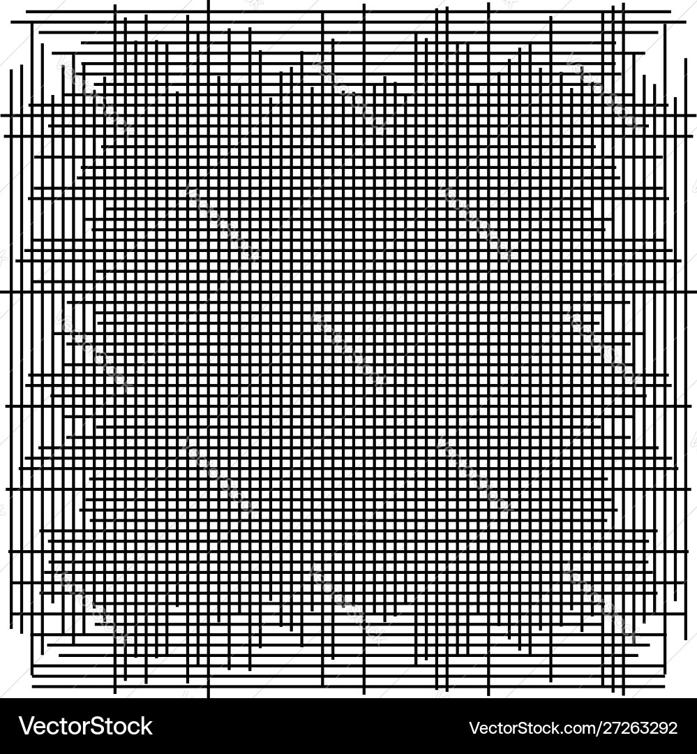 Grid mesh element cellular reticular grate Vector Image