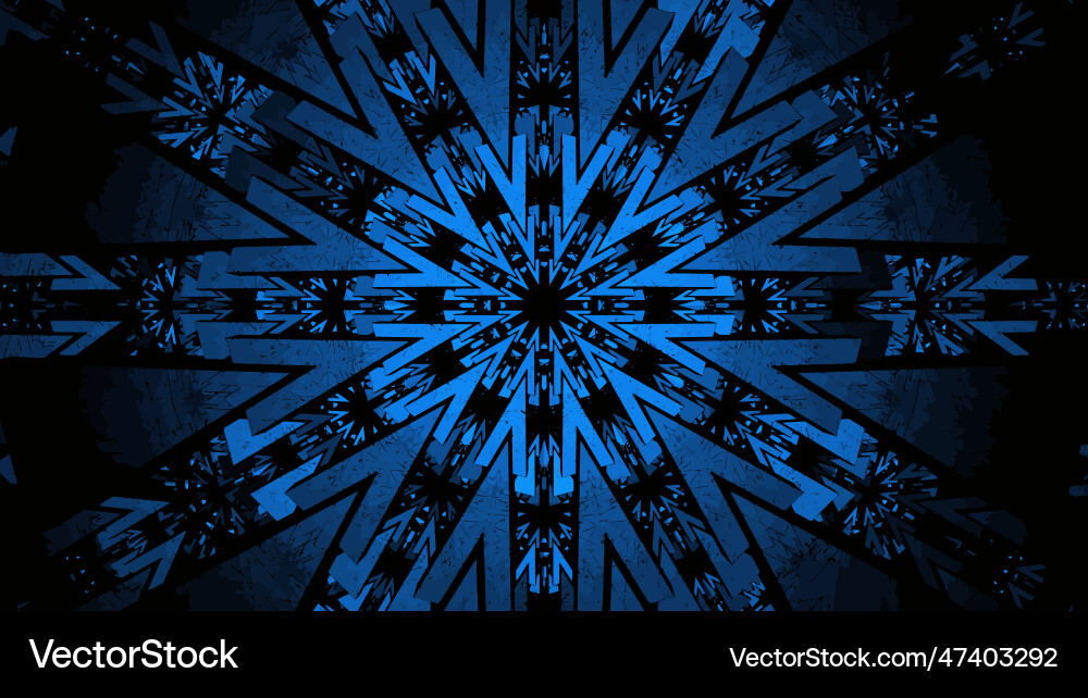 Radial symmetry repeating v shape centered design Vector Image