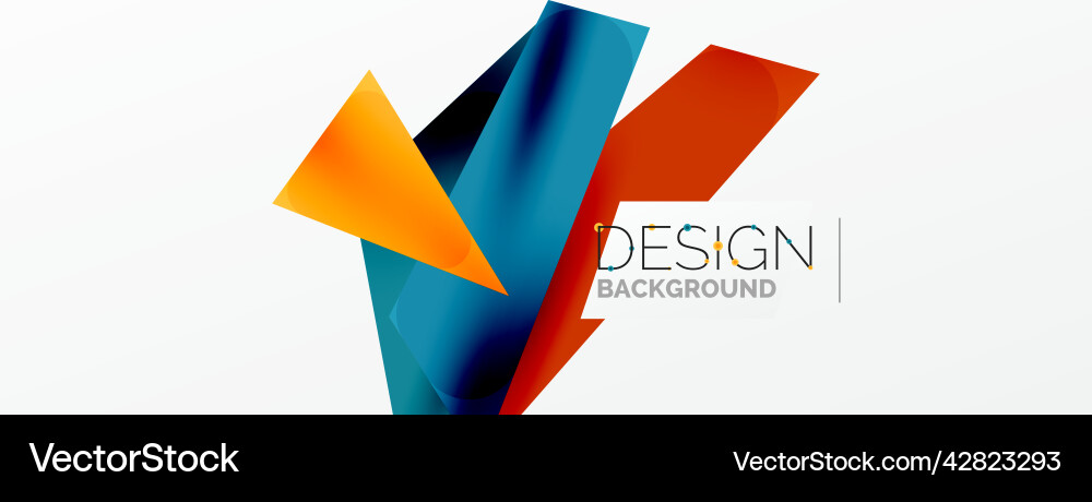 Background abstract overlapping shapes minimal Background abstract overlapping shapes minimal Vector Image