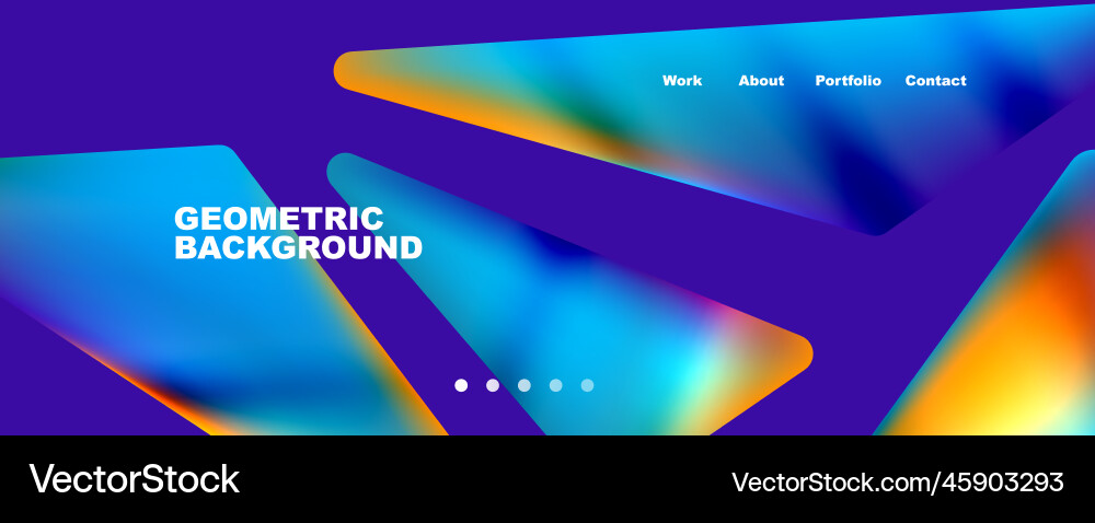 Bright colorful triangular shapes abstract Bright colorful triangular shapes abstract vector image