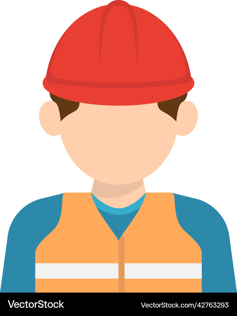 Builder icon design template Builder icon design template Vector Image