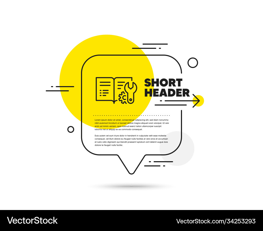 Engineering documentation line icon technical Engineering documentation line icon technical vector image