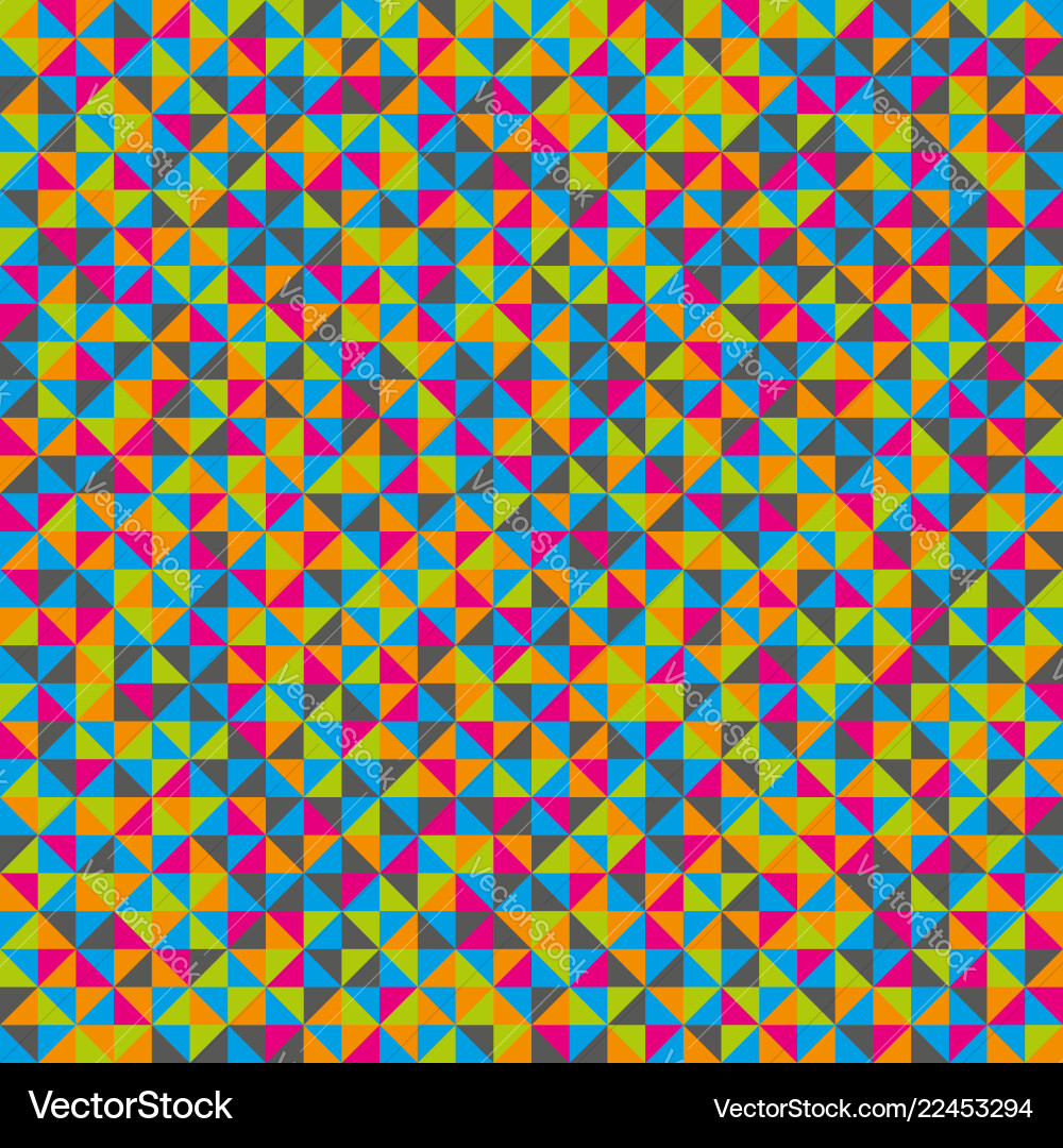 Seamless pattern colorful mosaic backdrop Seamless pattern colorful mosaic backdrop vector image