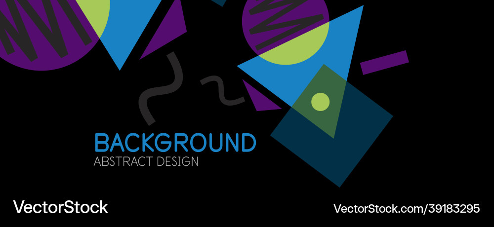 Abstract background blocks lines triangles Abstract background blocks lines triangles vector image