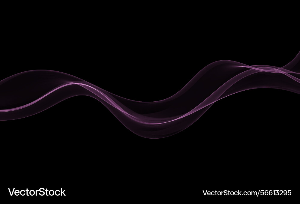 Abstract flowing transparent design element Abstract flowing transparent design element vector image