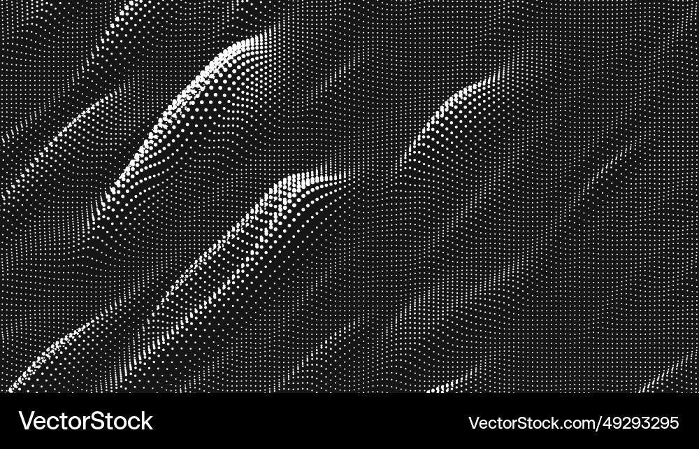 Diagonal Point Wave Texture Vector Image