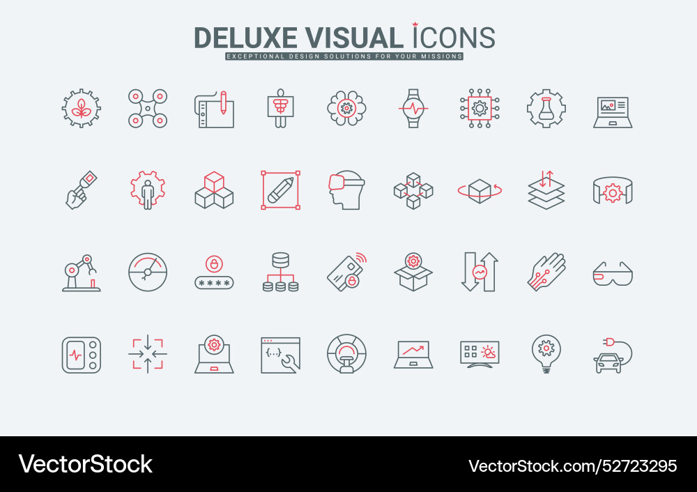 Digital technology ai development and access Digital technology ai development and access vector image