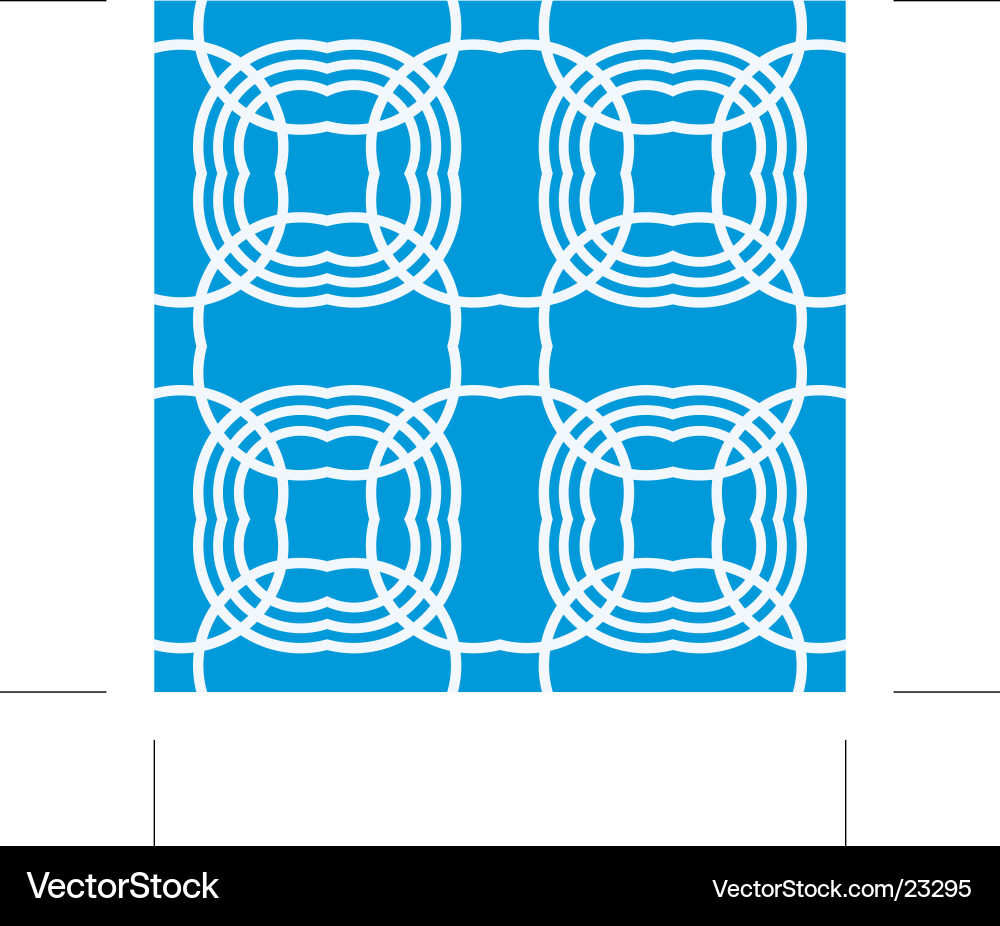 Seamless pattern vector image