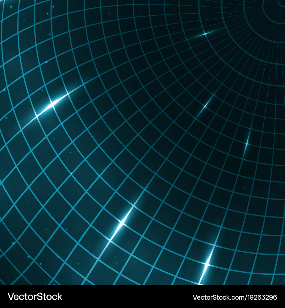 Futuristic Digital Code Background Vector Image