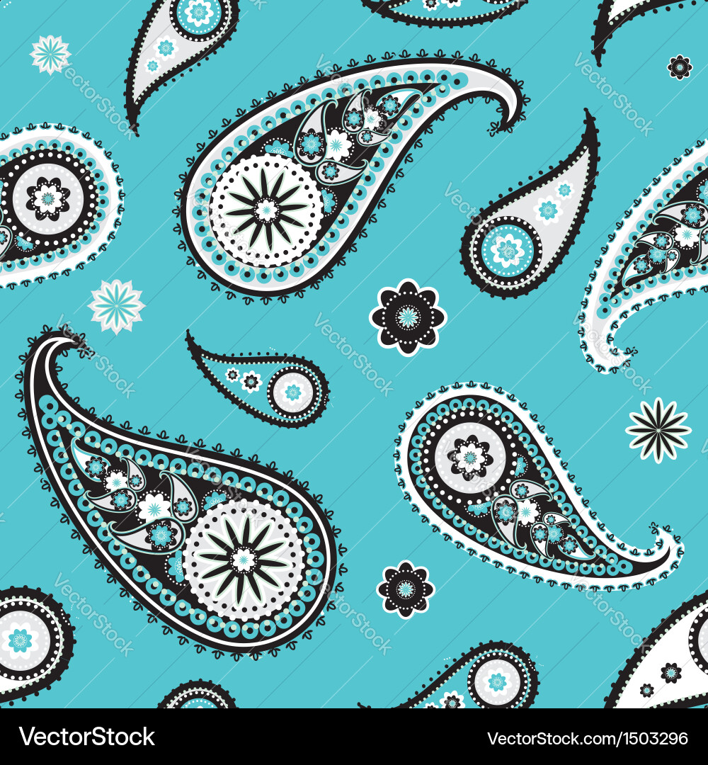 Paisley Pattern Vector Image