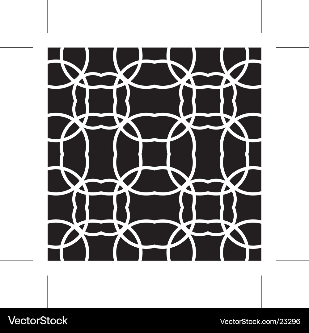 Seamless pattern vector image