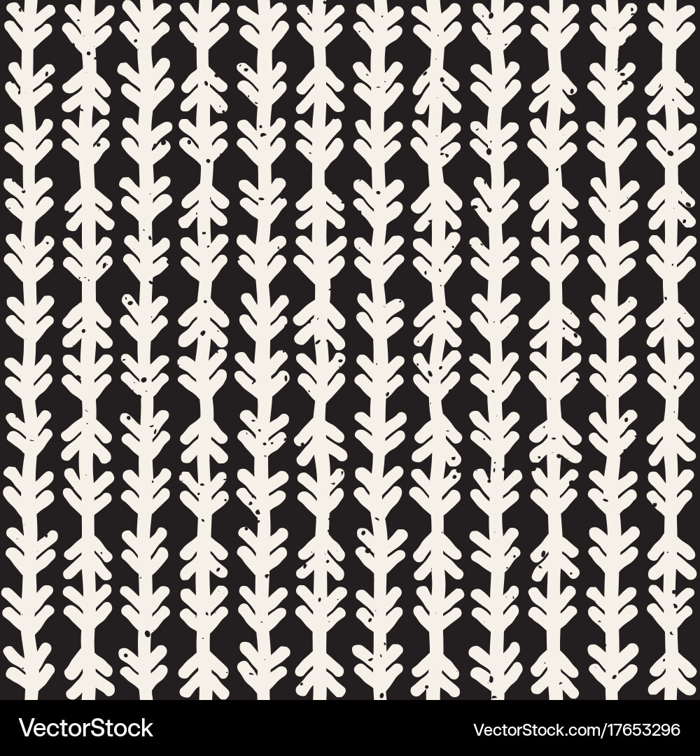 Seamless pattern with hand drawn lines abstract Vector Image