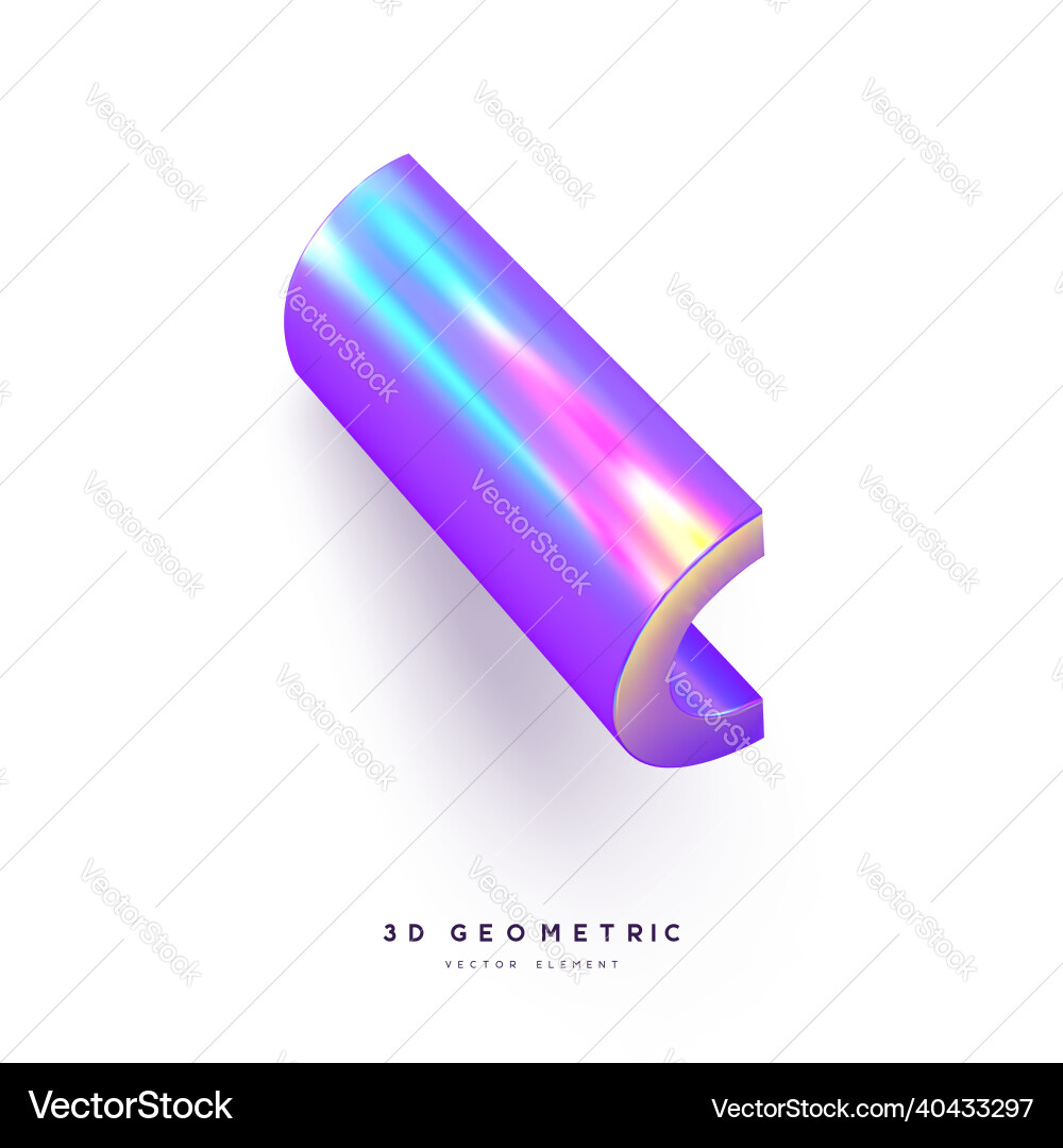 3d render realistic primitive 3d render realistic primitive Vector Image