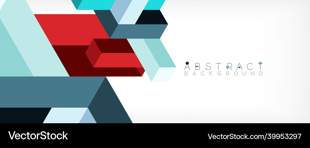 Abstract background 3d cubes cubic elements Abstract background 3d cubes cubic elements vector image