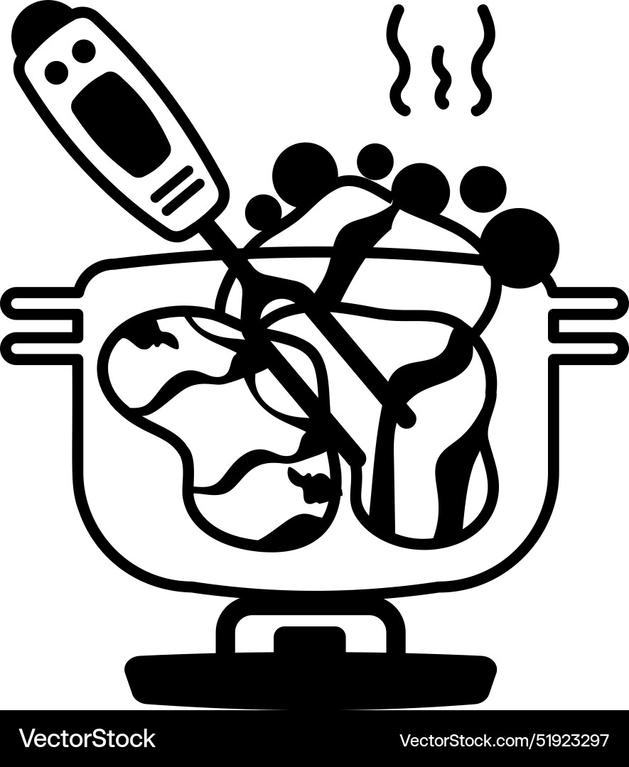 Food thermometer Royalty Free Vector Image - VectorStock