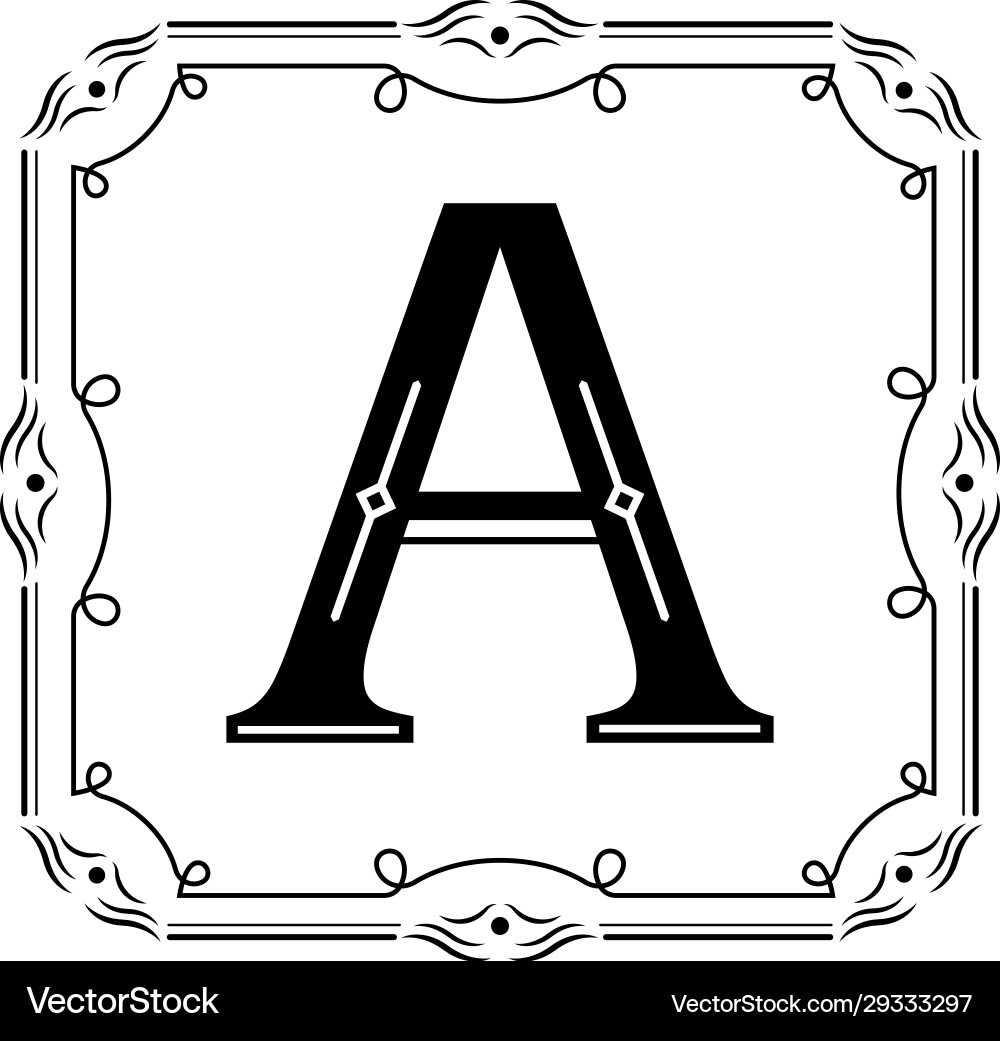 Frame with borders Frame with borders Vector Image
