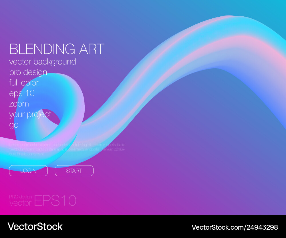 Abstract blend background template for web site Abstract blend background template for web site vector image