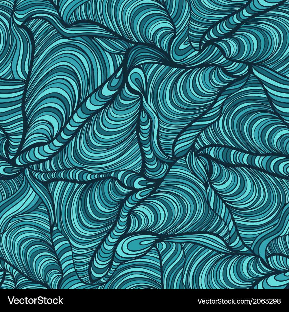 Abstract Wave Pattern vector image