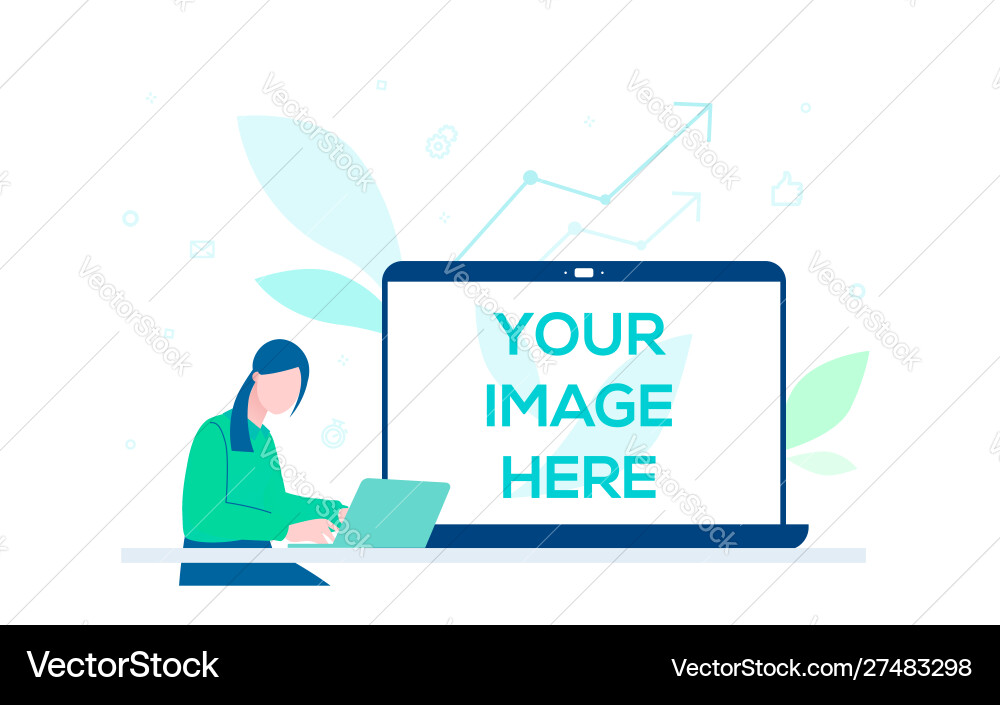 Data analysis - colorful flat design style Data analysis - colorful flat design style vector image