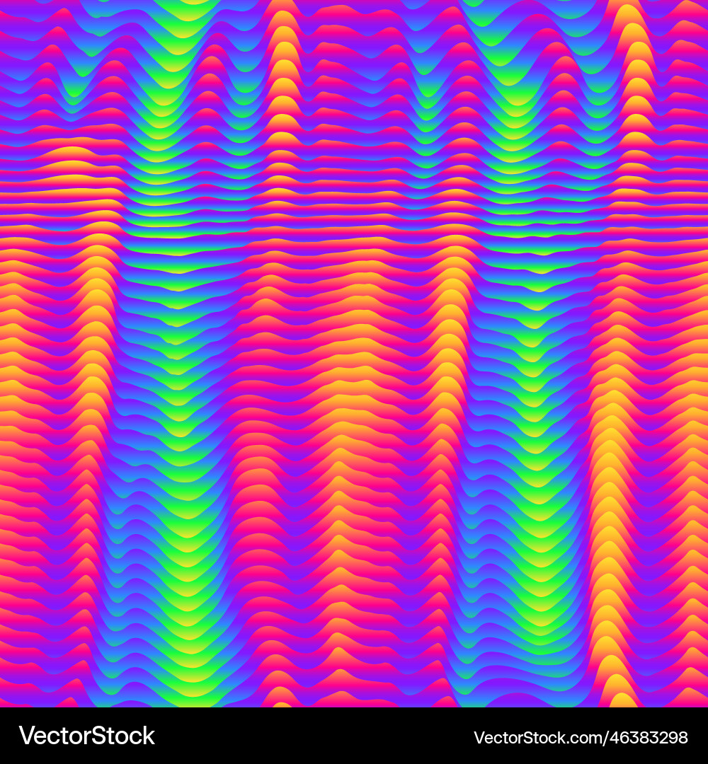 Dynamic Flame Gradient Pattern vector image