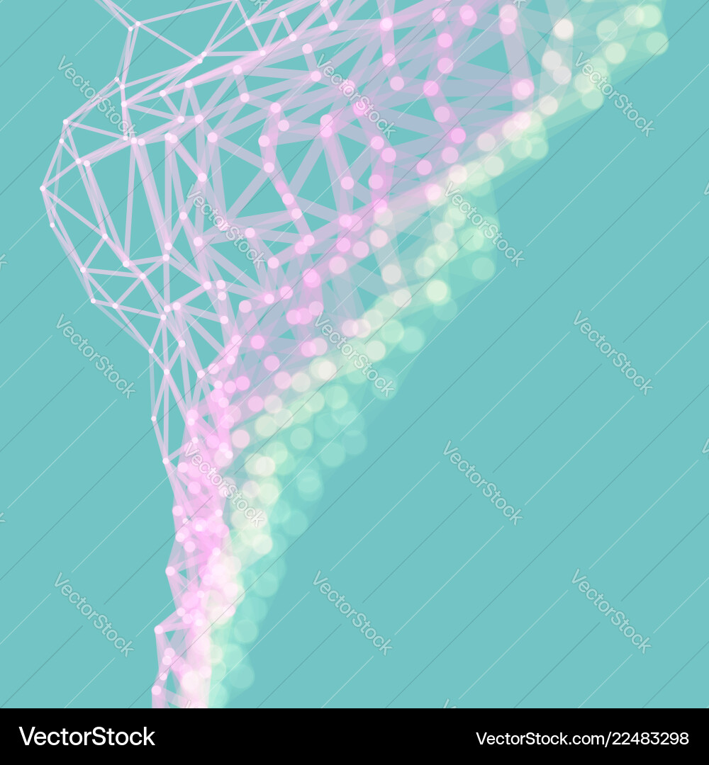 Perspective grid background abstract design Perspective grid background abstract design vector image