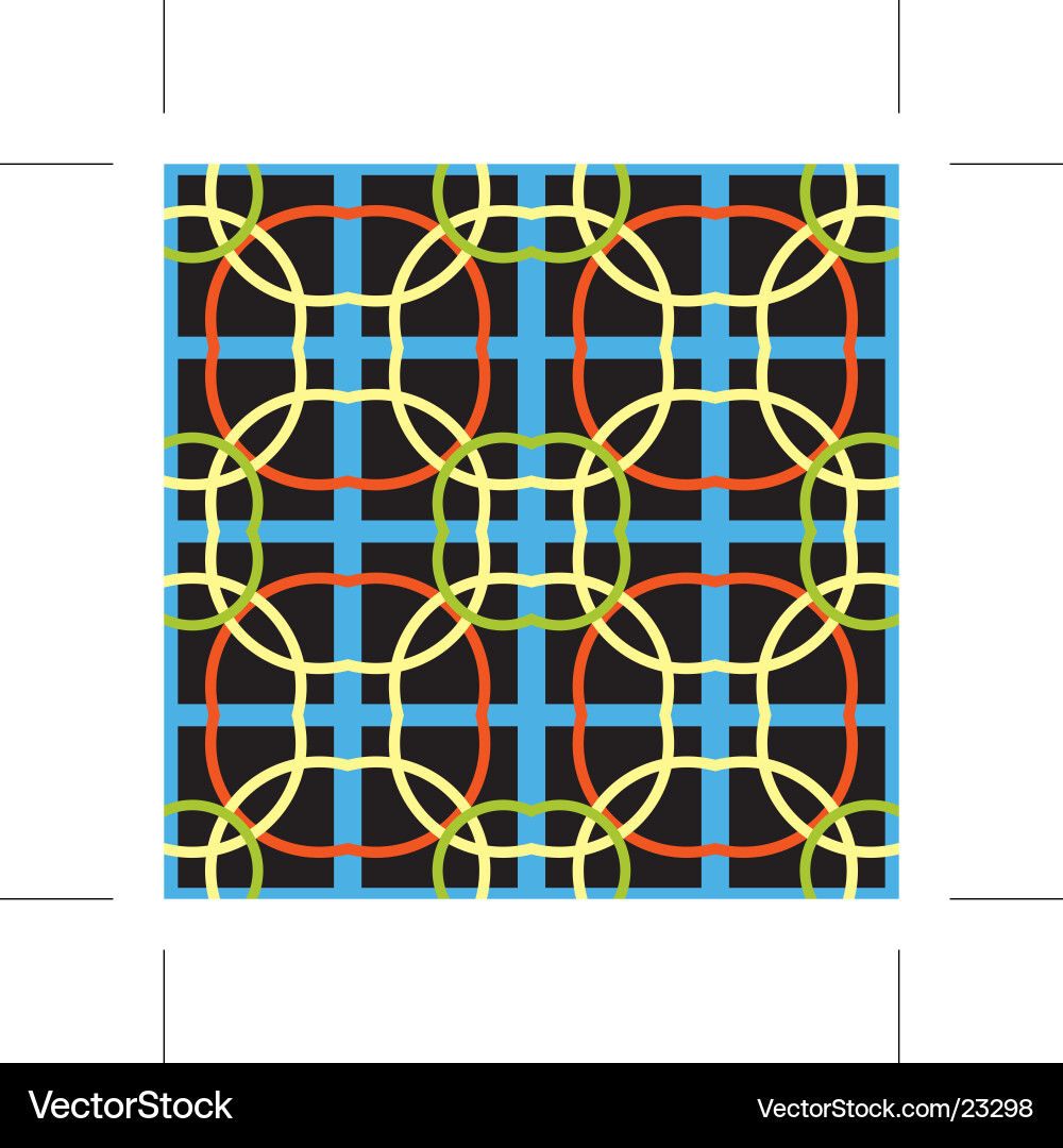 Seamless pattern vector image