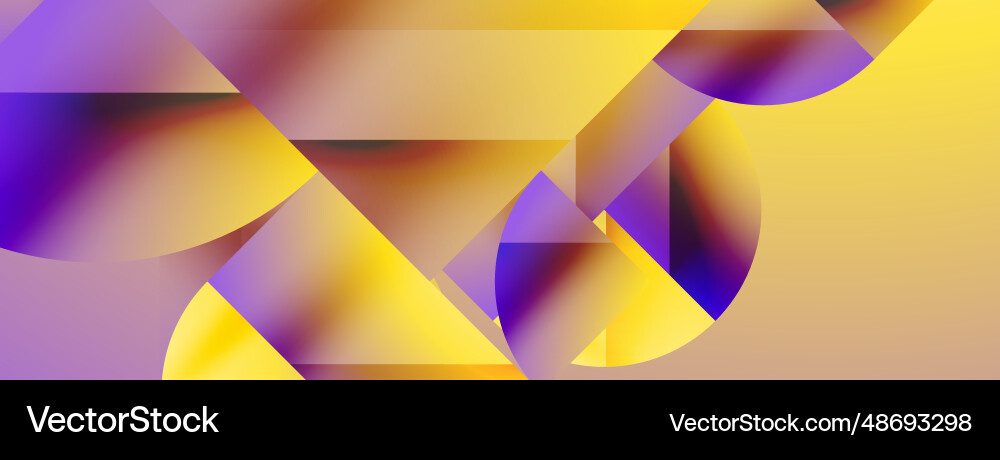 Simple geometric forms - dynamic Simple geometric forms - dynamic Vector Image