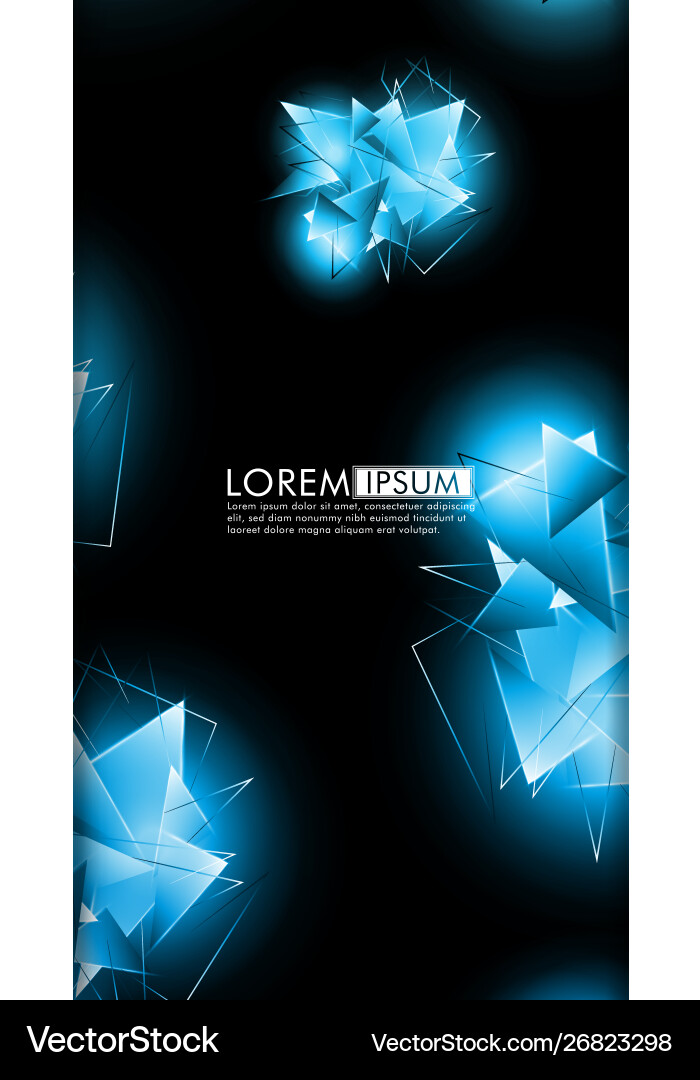 Vertical triangle background abstract composition Vertical triangle background abstract composition vector image