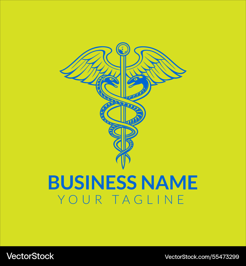 Medical clinic hospital medicine health logo Medical clinic hospital medicine health logo vector image