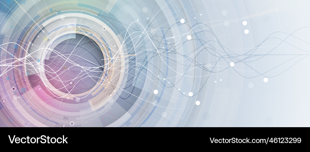 Technology data background idea of global Technology data background idea of global vector image