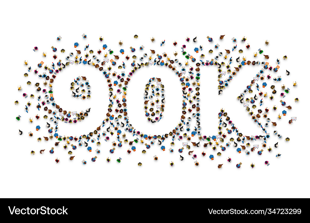 Vielen Dank Follower Völker 90k online social Vielen Dank Follower Völker 90k online social vektorbild