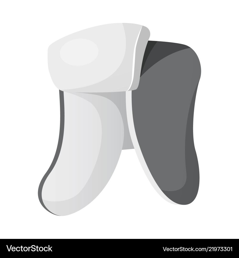 Isolated object of headgear and cap icon set Vector Image