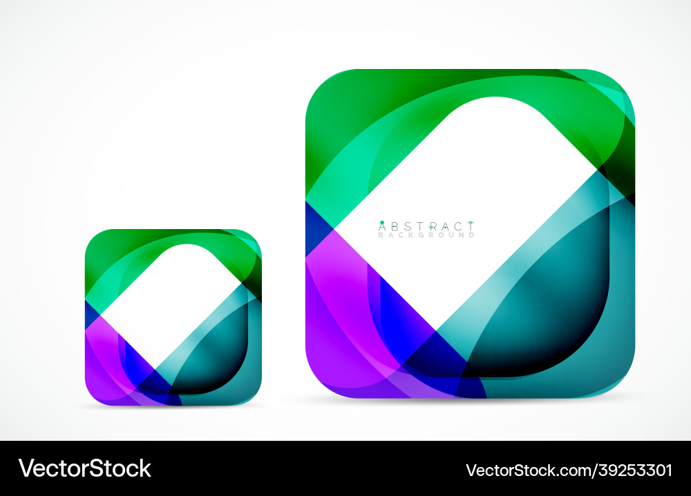 Minimal background abstract square shape Minimal background abstract square shape vector image