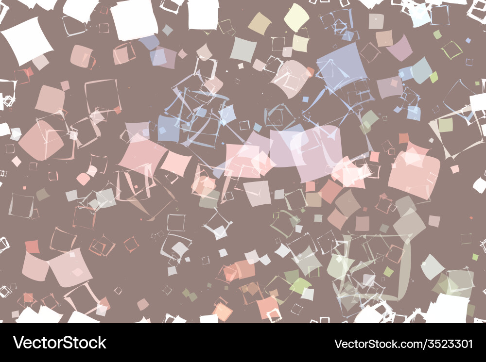 Retro abstract seamless pattern vector image