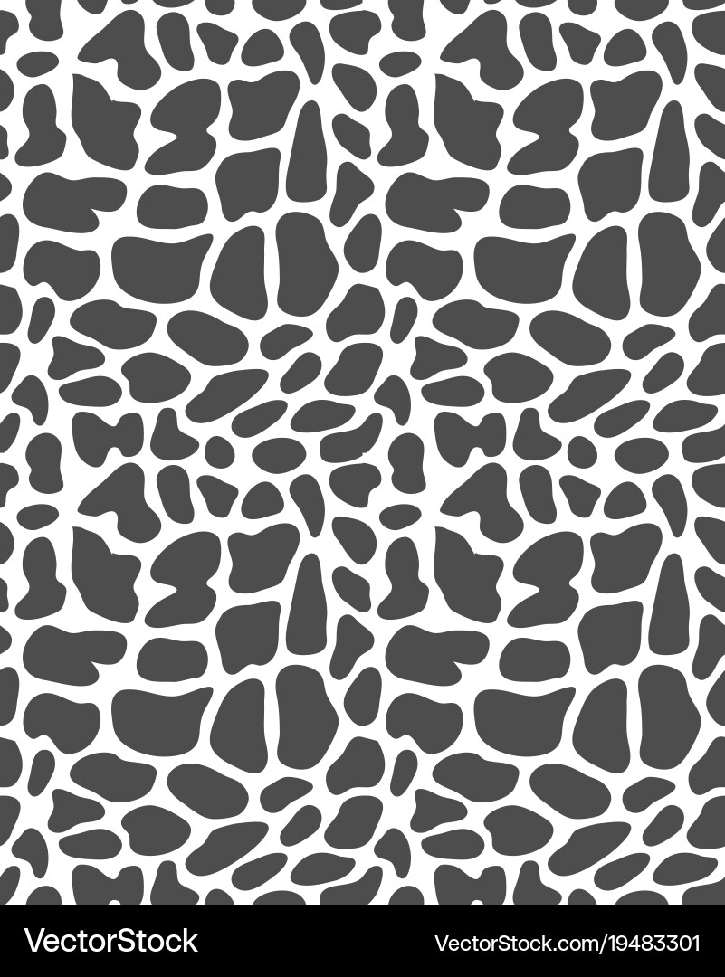 Seamless giraffe pattern Vector Image