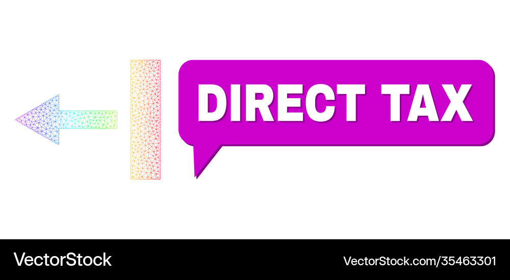 Spectral net gradient pull left icon and direct Spectral net gradient pull left icon and direct vector image