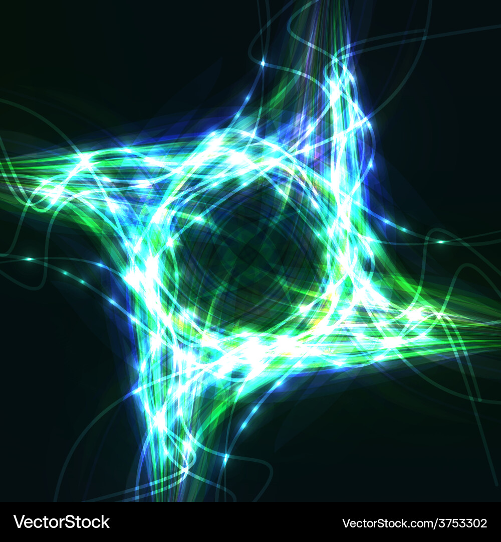 Abstract creative dynamic element Vector Image