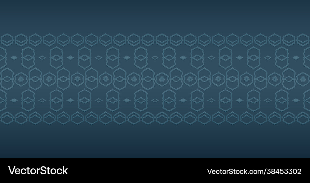 Geometric fabric patterns vector image