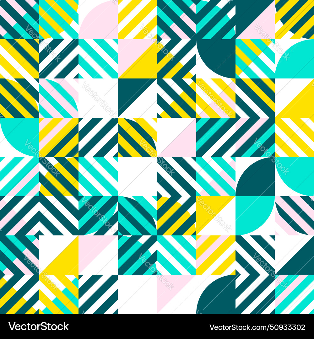 Geometric Pattern - Seamless Tile Royalty Free Vector Image