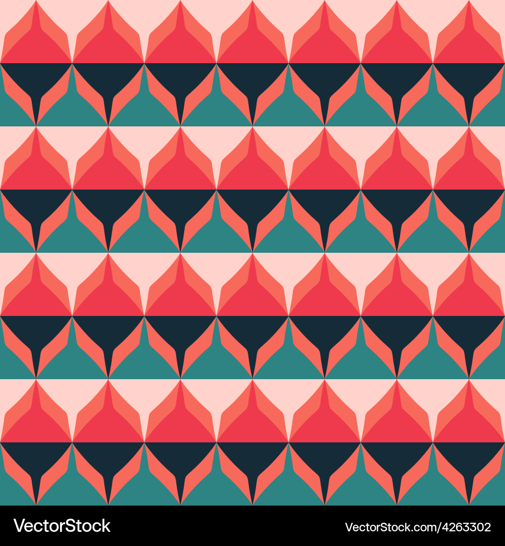 Geometric Zigzag Pattern Royalty Free Vector Image