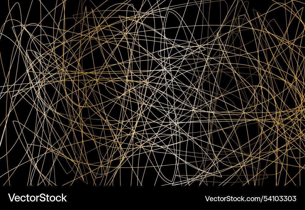 An abstract background filled with chaotic lines An abstract background filled with chaotic lines vector image